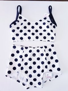 conjunto pinup blanco