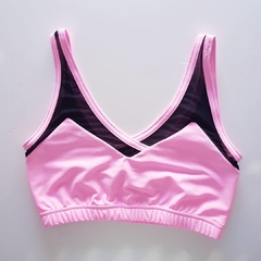 tops rosa, con tull negro en internet