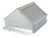 Claraboya Galvanizada 50x50 para chapa