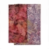 Pre Cortado ... Dos batik violeta y cereza ( 116) - comprar online
