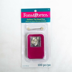 Fons& Porter .... Alfileres cabeza plana