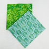 Pre - cortado ... Dúo Batik Fantasía Verde ( 105)
