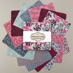 Charm Pack ... Fabric-art Azul - comprar online
