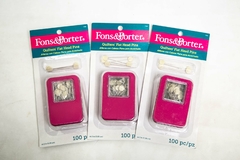 Fons& Porter .... Alfileres cabeza plana - comprar online