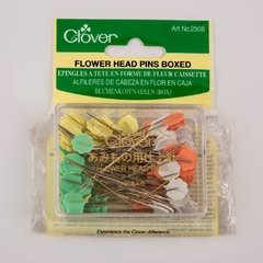 Flower Head Pins Clover x 100