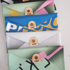 Funda para todo de material recuperado