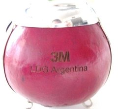 Mate calabaza con detalles en alpaca - tienda online