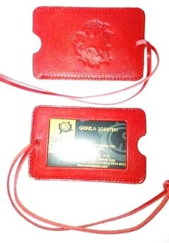 Identificador de equipaje en cuero - comprar online