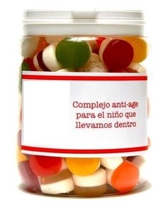 Golosinas con mensajes en internet