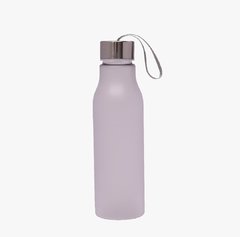 Botella esmerilada plástica