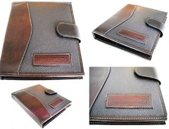Porta agenda de cuero - comprar online