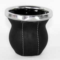 Mate de vidrio forrados en cuero ecológico - comprar online