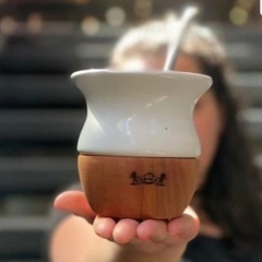Mate ceramica & madera - comprar online