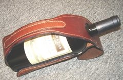 Serivor de vino en cuero - Cueros del Sur