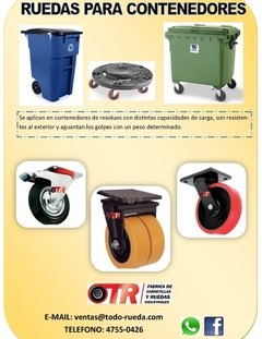 RUEDAS PARA CONTENEDORES