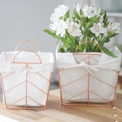 Set Canastos Lino