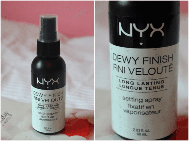 Nyx - DEWY FINISH spray fijador de maquillaje fresco fija
