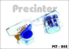 Precinto de acrílico, tipo rotativo de máxima seguridad