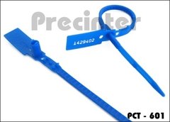 Precinto plástico ajustable, con banda plana dentada en ambas caras, 280mm x 6mm