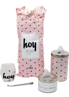 Juego de latas y mate en bolsita de Tyvek - HOY