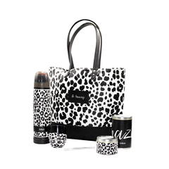 Conjunto Cartera Premium - ANIMAL PRINT Acero Lumilagro