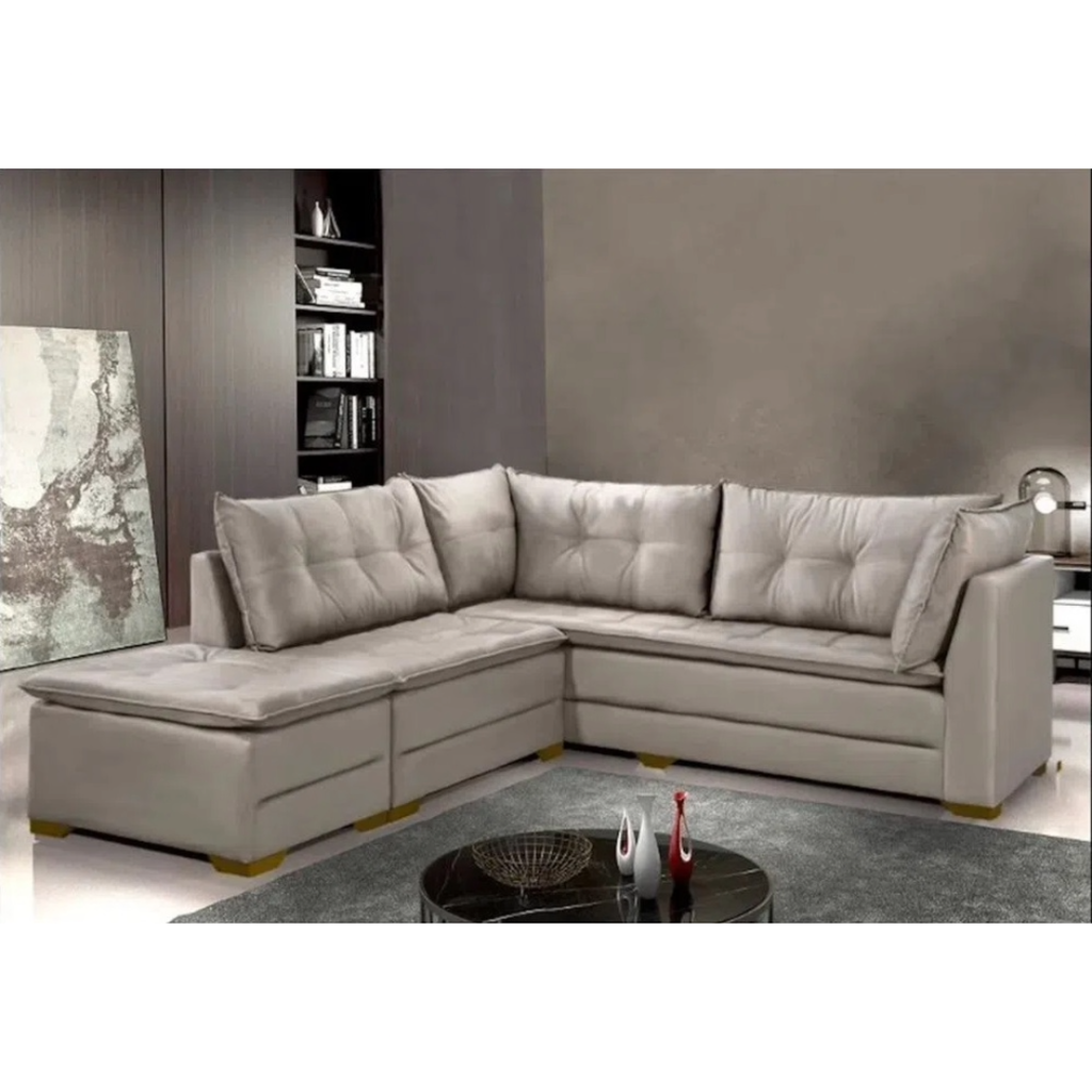 Conjunto Sofá 3x2 Lug 440 JAM Móveis