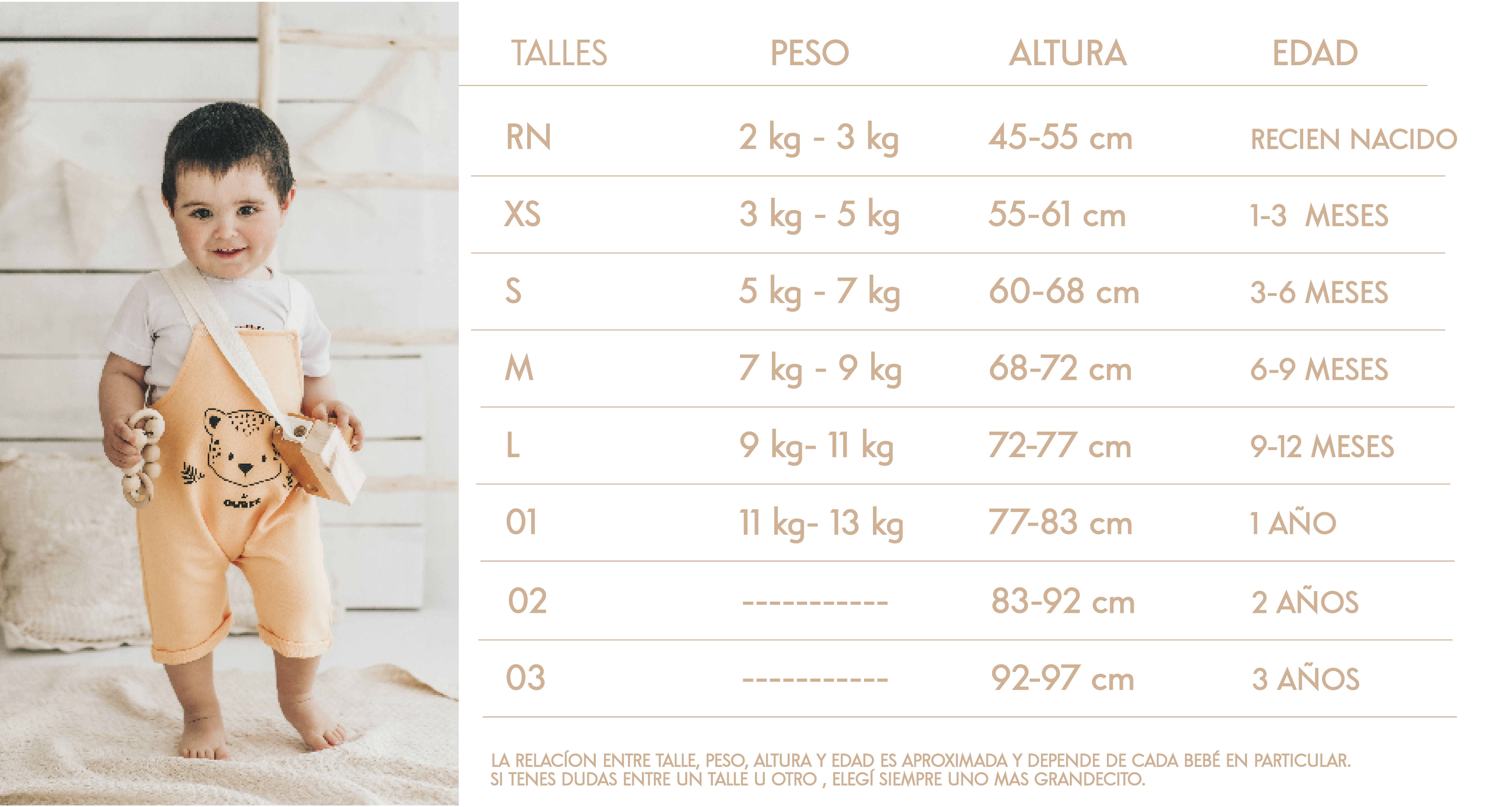 Que Talla De Ropa Es Un Bebé De Meses Talla Ropa Bebe De A 12 Meses