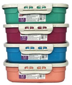 Kit Pote Com Trava M Color 1 - Cod. 951321 - comprar online