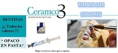 Dentina Ceramco todos los colores - comprar online