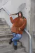 Campera de peluche tostado