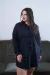 Camisola de poplin con bolsillos al costado negro en internet
