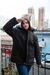 Campera Microfibra Matelase Negro - OKDENIM