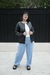 Campera de cuerina con cierres - OKDENIM