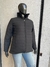 Campera Microfibra Matelase Sin Capucha Negro