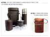 Kit de mate confeccionado en cuero vacuno