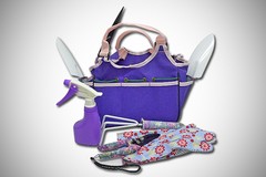 Bolso con 7 accesorios de jardin