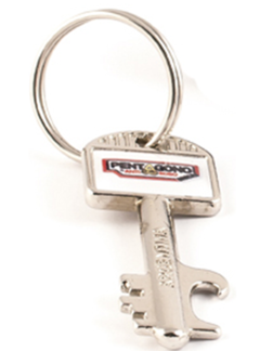 Llave destapador con dome