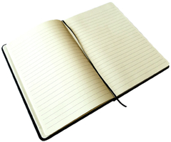 Cuaderno con tapa combinada símil cuero - comprar online