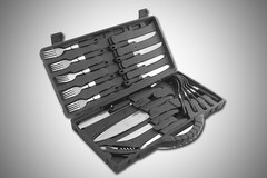 Estuche de plástico termo forrado