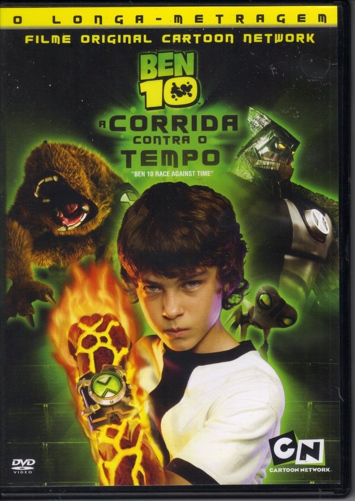 Dvd Original Ben 10  Filme e Série Cinne Vício Usado 60412713