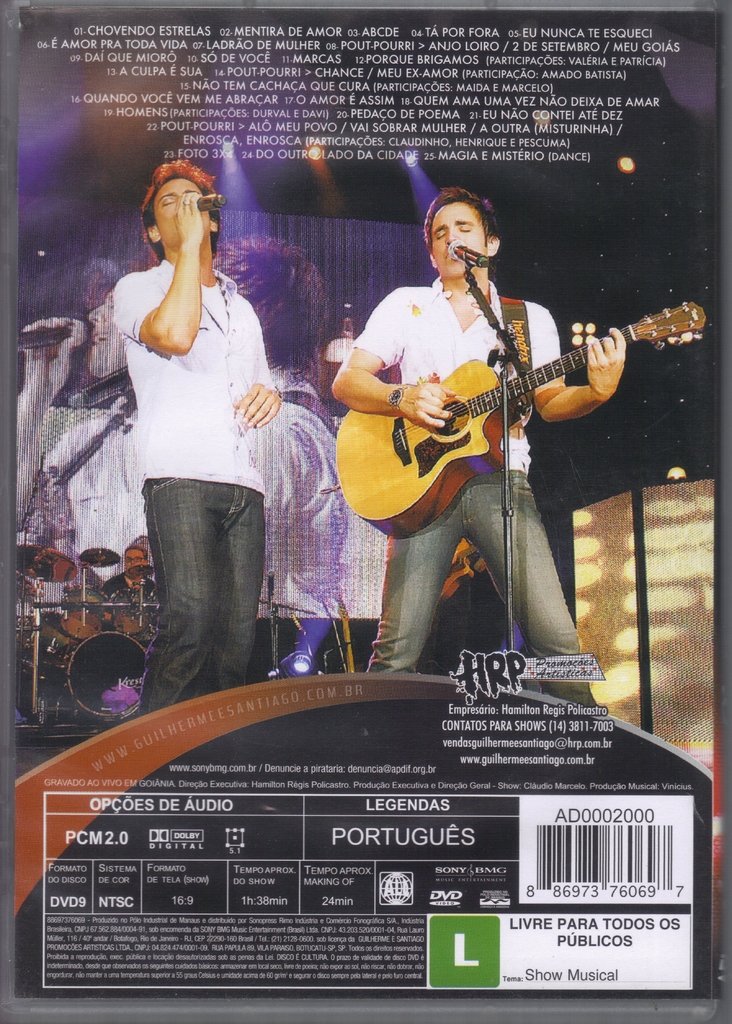 Guilherme & Santiago Eu Nunca Te Esqueci [DVD Ao Vivo em Goiânia] (Clipe  Oficial) 