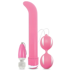 The Daily Vibe Special Edition Toy Kit - Vibrador Punto G, Clasico , Bolas Vaginales