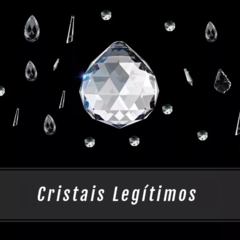 Lustre de Cristal Legítimo Asfour E316C Base 18 - Várias Alturas - Lamppe   -   Promoção de Lustres de Cristal. Luminárias a preço de fábrica.