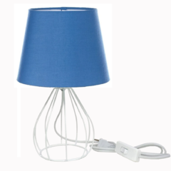 Abajur HAT Aramado Pera Branco Industrial Retro - Várias Cores