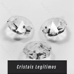 Lustre de Cristal Legítimo Asfour E314C Base 18 - Várias Alturas na internet
