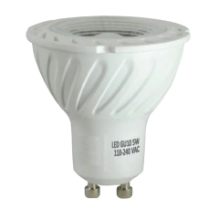 Kit 6 Lâmpadas Dicróica Led 5w 6000k Branco Frio Gu10 - comprar online