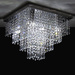 Plafon Luminaria de Cristal Acrilico ELOISA A42 - Base 40