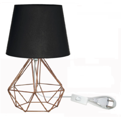 Abajur HAT Aramado Diamante Cobre Retro - Várias Cores - loja online