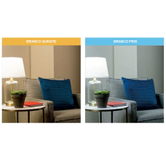 Kit 10 Lâmpadas Dicróica Led 5w 6000k Branco Frio Gu10 - loja online