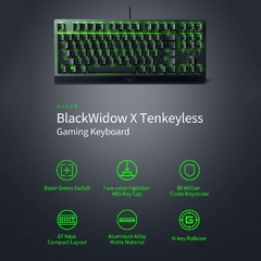 Teclado Mecánico Gamer Razer Blackwidow X Tenkeyless - Distrito Electronico